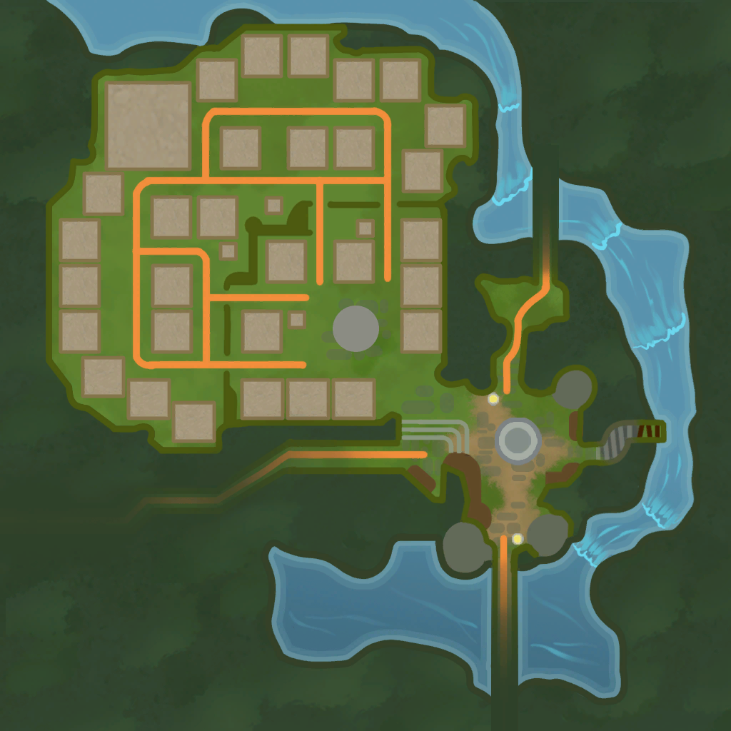 Merlyn's Rest zone map