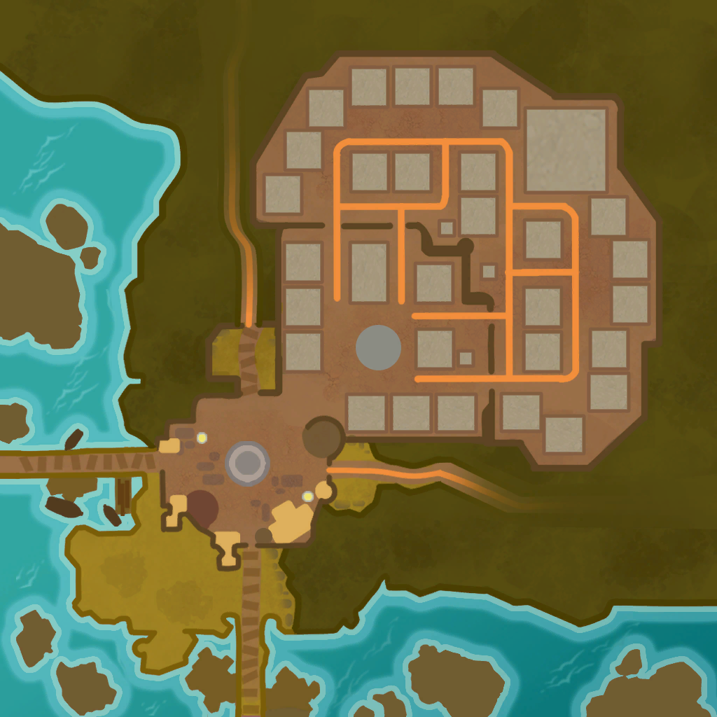 Morgana's Rest zone map