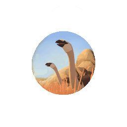 Hide Steppe Moabird
