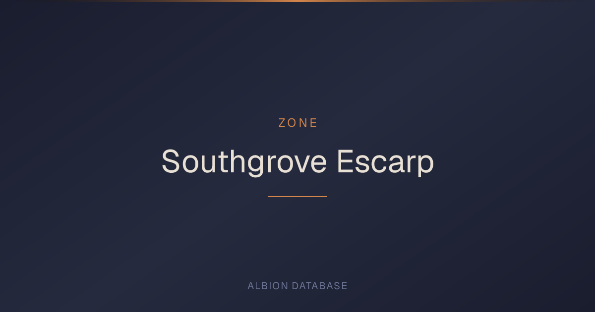 Albion Online Southgrove Escarp — Zone Guide & Resources - Albion ...