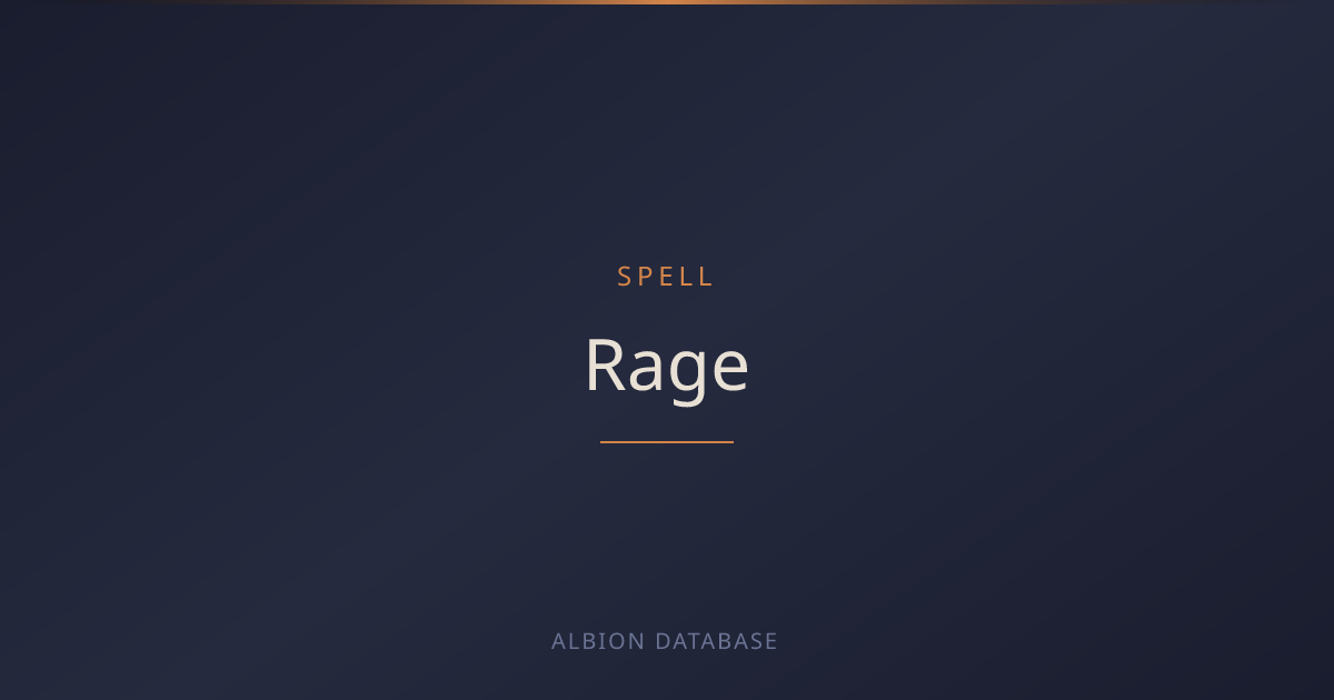 Rage — Ability Details - Albion Online Database